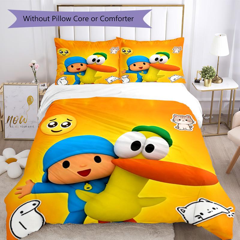 Pocoyo Bettwäsche-Set Perfekt für das Spielzimmer Leichtes Weihnachtsgeschenk