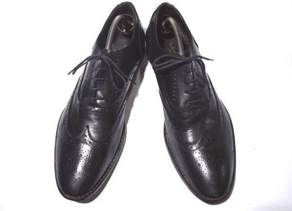 USA Premium/To Boot New York/Mckay Wingtip Full Brogue Shoes/28.5/Black/(USED)