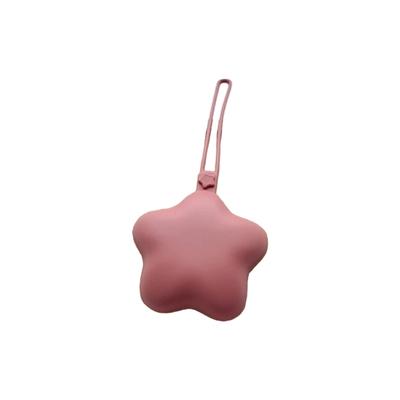 Cartoon Star Pacifier Storage Bag Silicone Baby Dummy Case Portable Pacifier Organiser Pouch Container Accessory