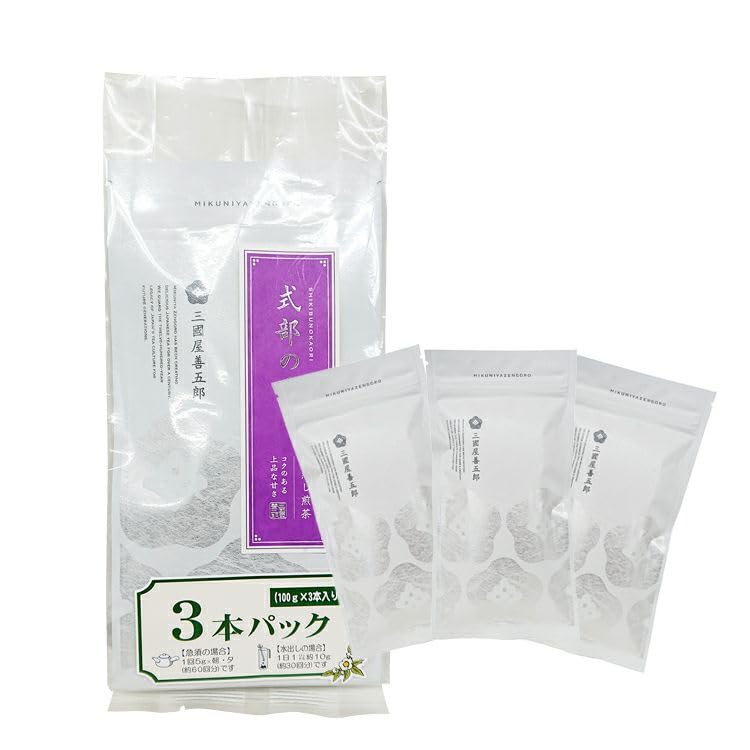 

Микуния Дзенгоро Сикибу но Каори плоский чай чайные листья японский чай для дома чай Кагосима зеленый чай чай сенча (100г пакет) 3 штуки 3 штуки Приготовленные на пару