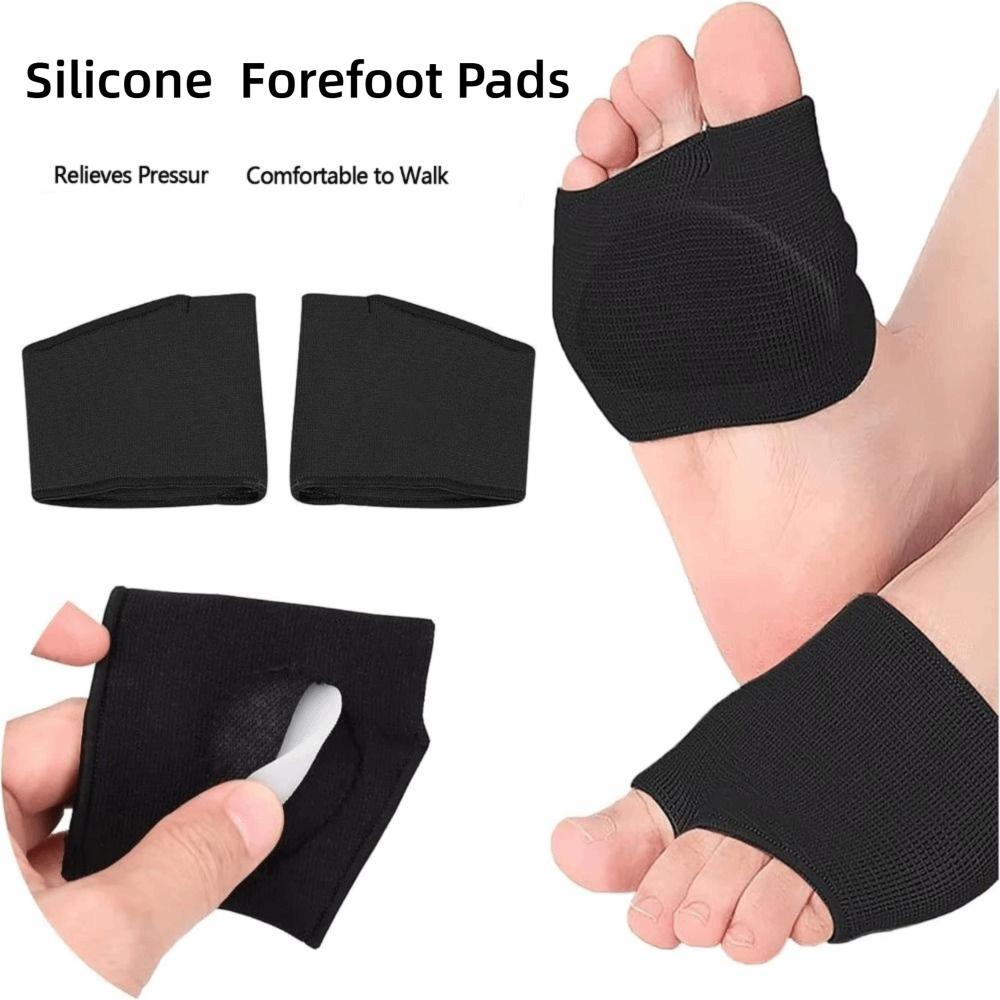 Breathable Metatarsal Pads Silicone Gel Toe Separators Multifunctional Forefoot Pads Foot Care