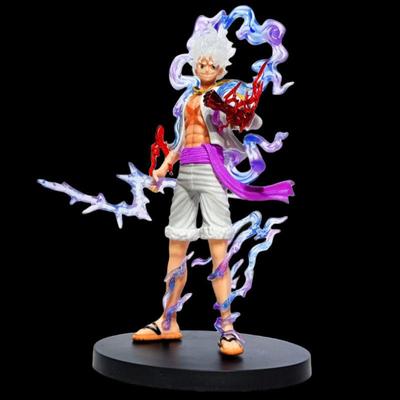 24cm jednoczęściowy rysunek boga słońca Nika Luffy Minotaur wyspa duchów figurka pcv biegów 5 małpa D Luffy zabawkowy Model Anime