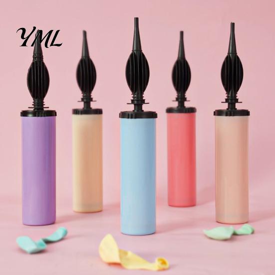 Portable Air Blower 1/5Pcs Manual Balloon Pump, Two-Way Dual Action, Handheld Easy to Use Hand Pump Latex Inflator, Tool for Party Decoration Durable