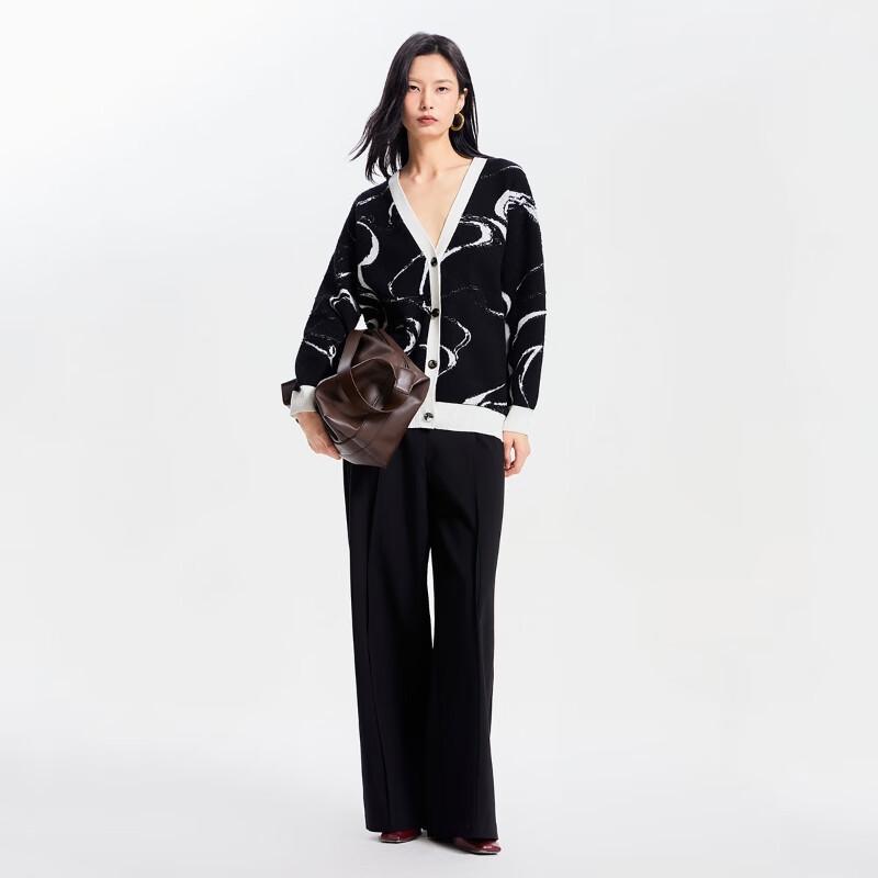 VEROMODA CoutureMade Elegant Dropped-Shoulder Knit Cardigan