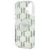 Karl Lagerfeld Klhcp16Shklpkht Iphone16 6.1 Przezroczysty/Transparent Hardcase Iml Karl Head Electroplated