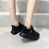 Herbst Sport Plattform Freizeit Board Schuhe Leder Klassisch Retro Vielseitig Forrest Gump Trainingsschuhe Erhöhend Papa Schuhe Frauen