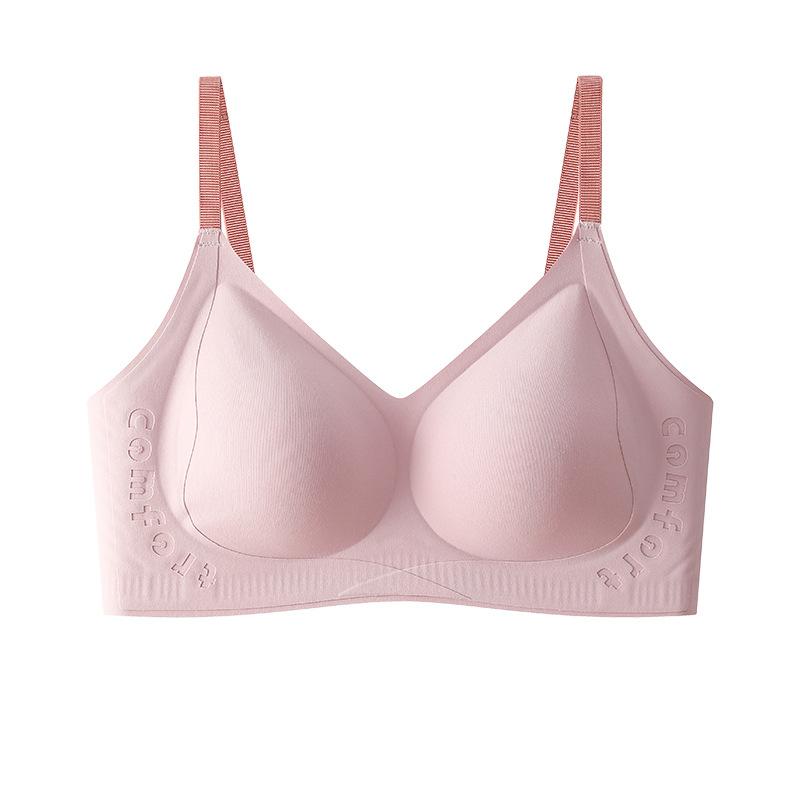 

Латекс бесшовные чашки тонкие коллекции нижнее белье для девочек и девочек цельный без стали мягкий шёлковый бюстгальтер Tilasan 2XL