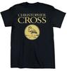Camiseta de Algodón Pesado Negra Tallas Varias BT381 Unisex para Fans de la Banda Christopher Cross