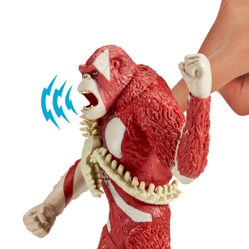 Playmates Toys Godzilla x Kong Battle Roar Scarking Figur, 18 cm