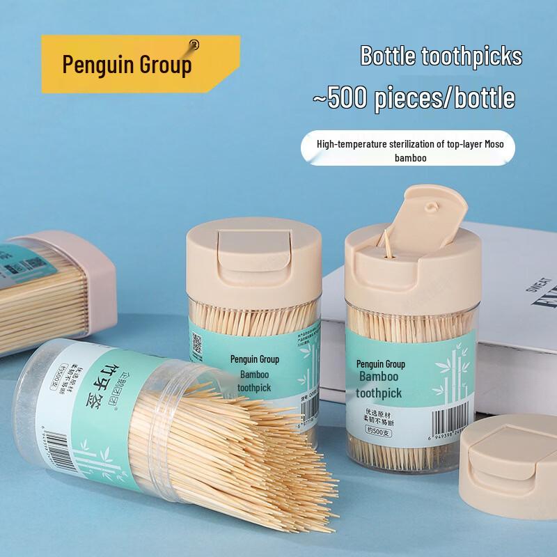Penguin Group Disposable Bamboo Toothpicks