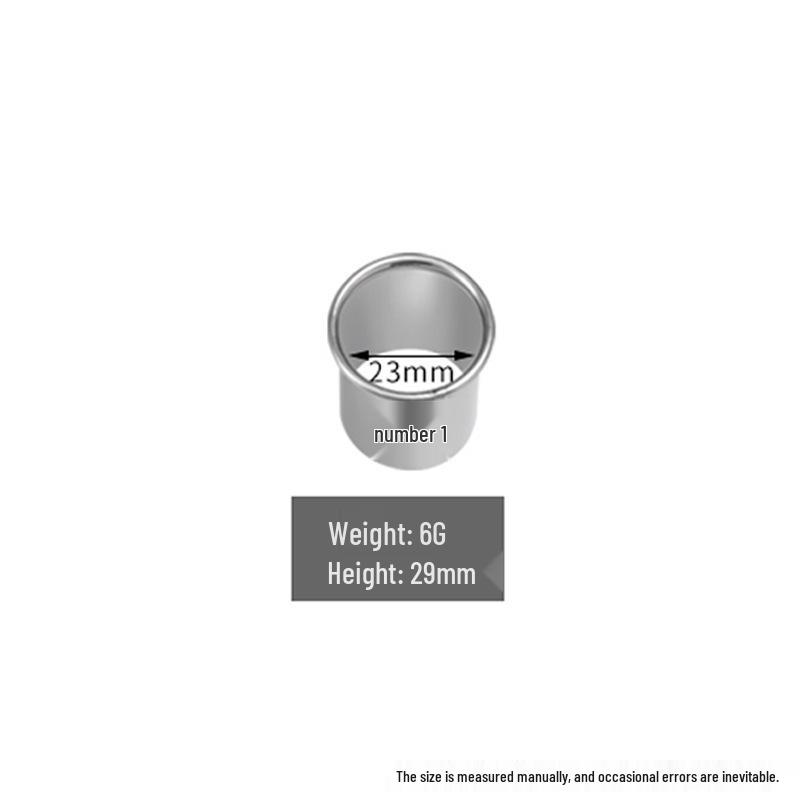 

Набор мини-колец для мусса и тортов из нержавеющей стали