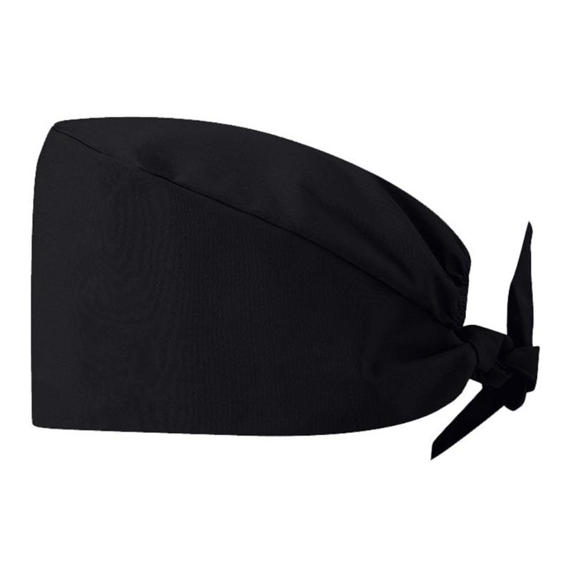 Comfortable Surgeon Hat for Hospital Staff Reusable Unisex Scrub Hat for Nurse Doctors Medicals Care Round Scrub Hat