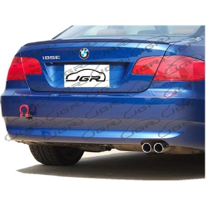 Rennsport-Stil Abschlepphaken Abschleppen 3er-Reihe-E36 E46 E90 E91 E92 E93 Silber