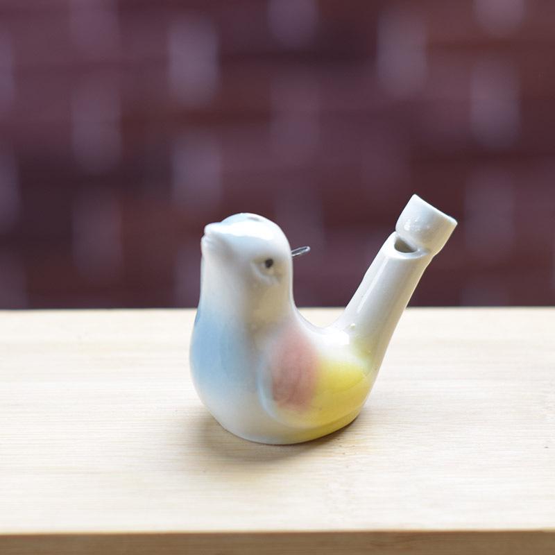 Handcrafted Ceramic Water Bird Whistle - Popular Tourist Attraction & Children's Toy
