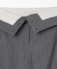 MILLO WOMEN Folding Wide Trousers [Charcoal Gray]