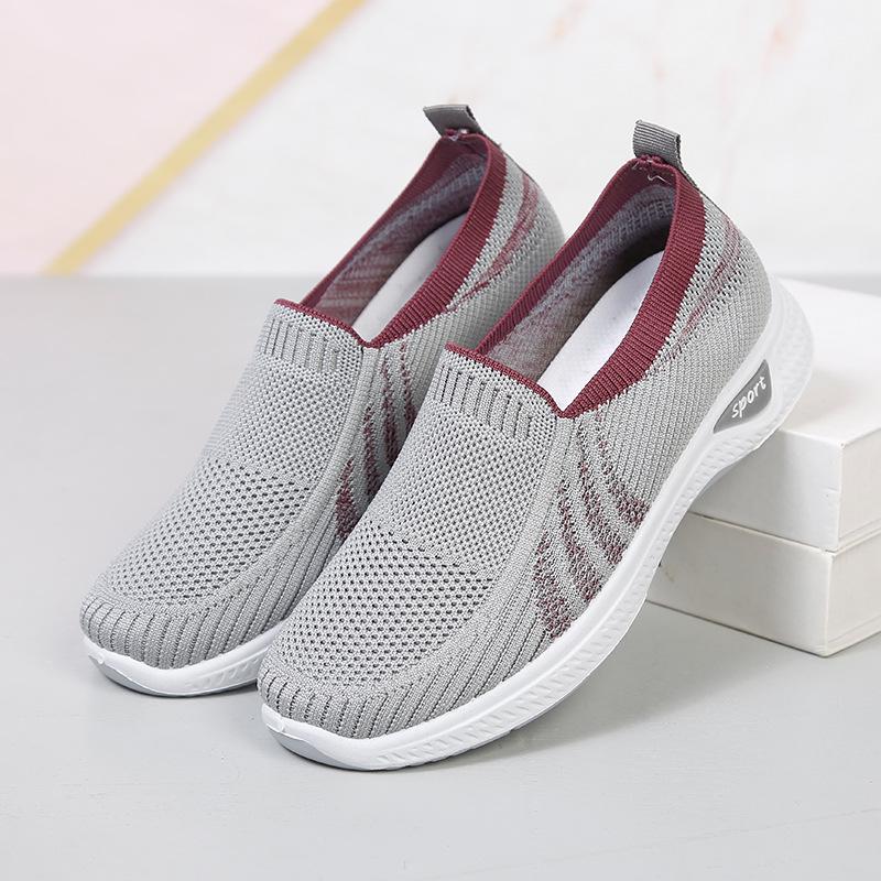 Women's Fashion Soft Sole Slip-On Casual Walking Shoes