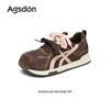 Augusdon 2025 Women's Retro White Ballet Sneakers
