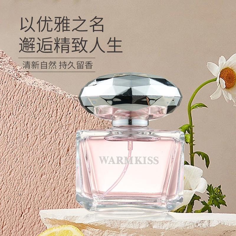 Кристалл Кристалл Алмаз Розовый Алмаз Женский Стойкий Аромат Цветочный и Фруктовый Аромат Свежий Туалетная Вода Натуральный 50ml