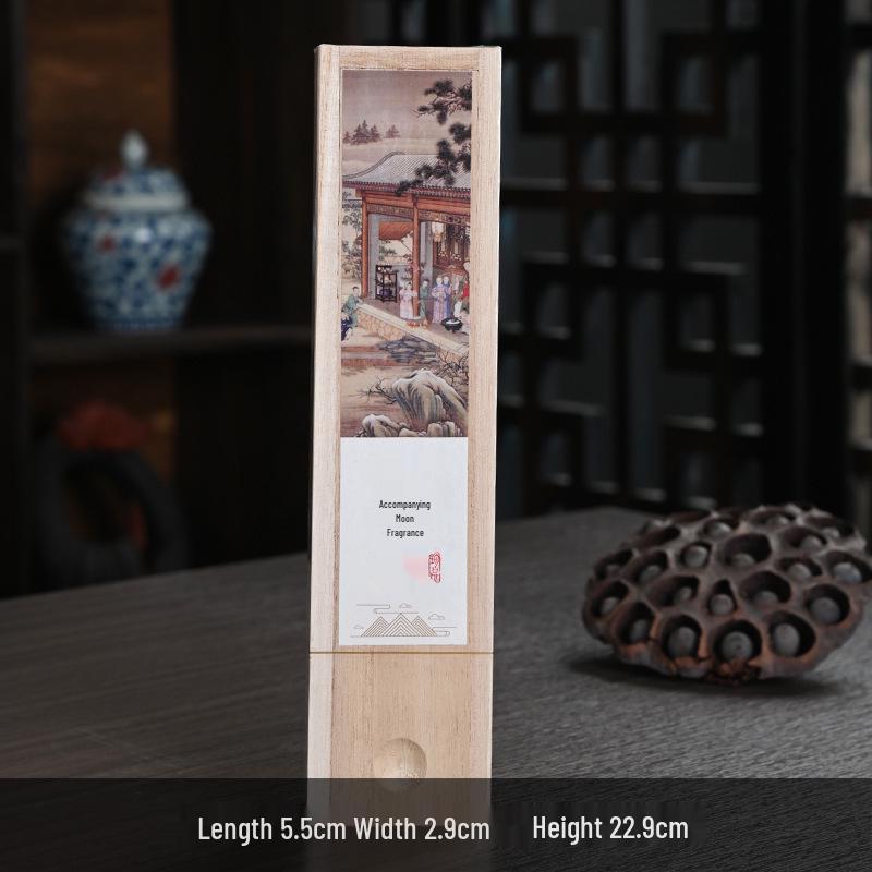 Luxury Gift Box: Premium Natural Incense - Sandalwood, Agarwood, and Goose Pear for Indoor Use and Meditation