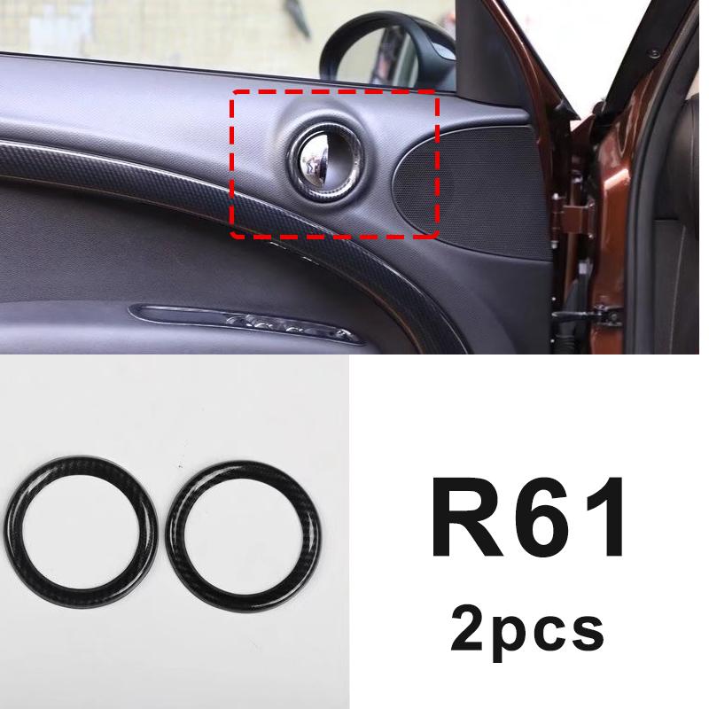 For MINI Cooper S JCW R60 R61 Countryman Accessories Car Steering Wheel Dashboard Door Modification Interior Protection Stickers