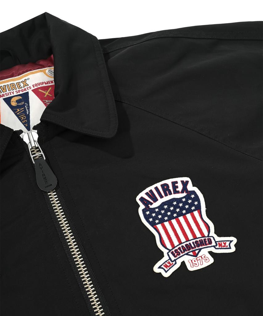 Avirex Varsity Woven Jacket / 6122154 Black