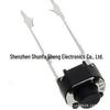 6x6x5mm Tact Switch with 6x6x4.3mm Round Base, Long Pin, Two-Pin with Hook Button