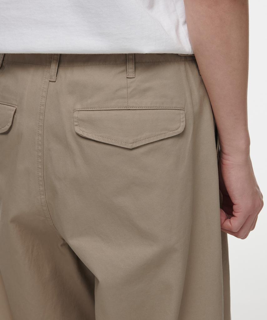 Musinsa Standard Cotton Parachute Pants [Beige]