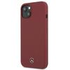 Etui do iPhone 13 Mercedes Silicone Line czerwony hardcase