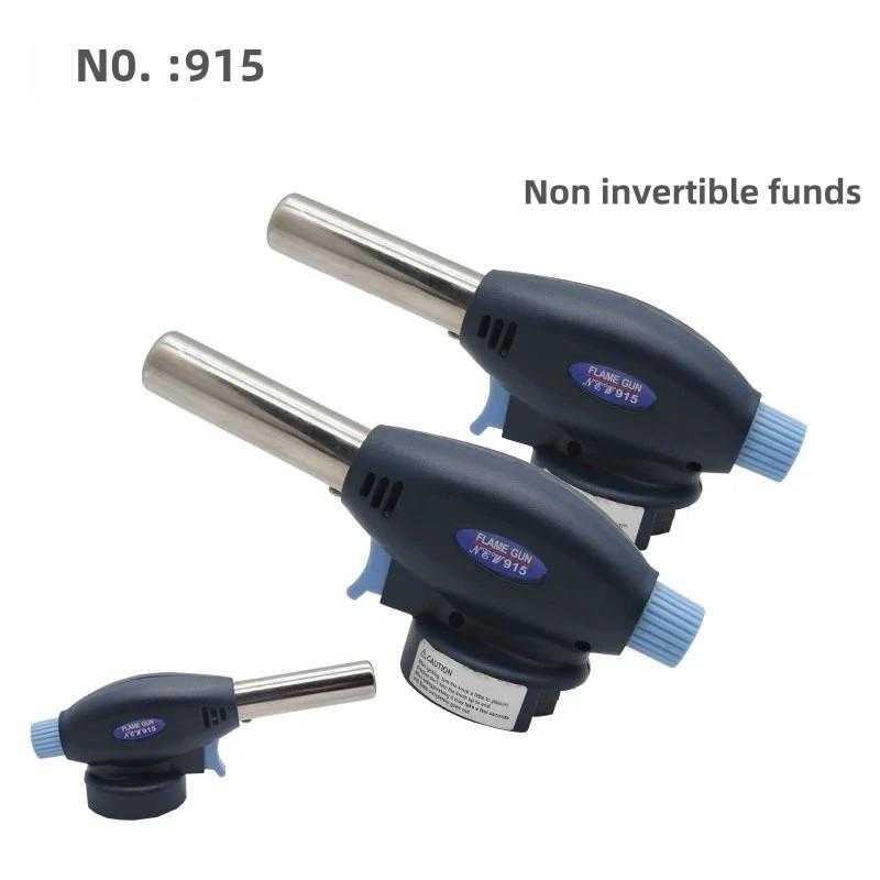 915 Spray Gun Head Portable Card Type Liquefied Gas Flamethrower Holder for Outdoor Camping Barbecue Baking Kitchen Tools