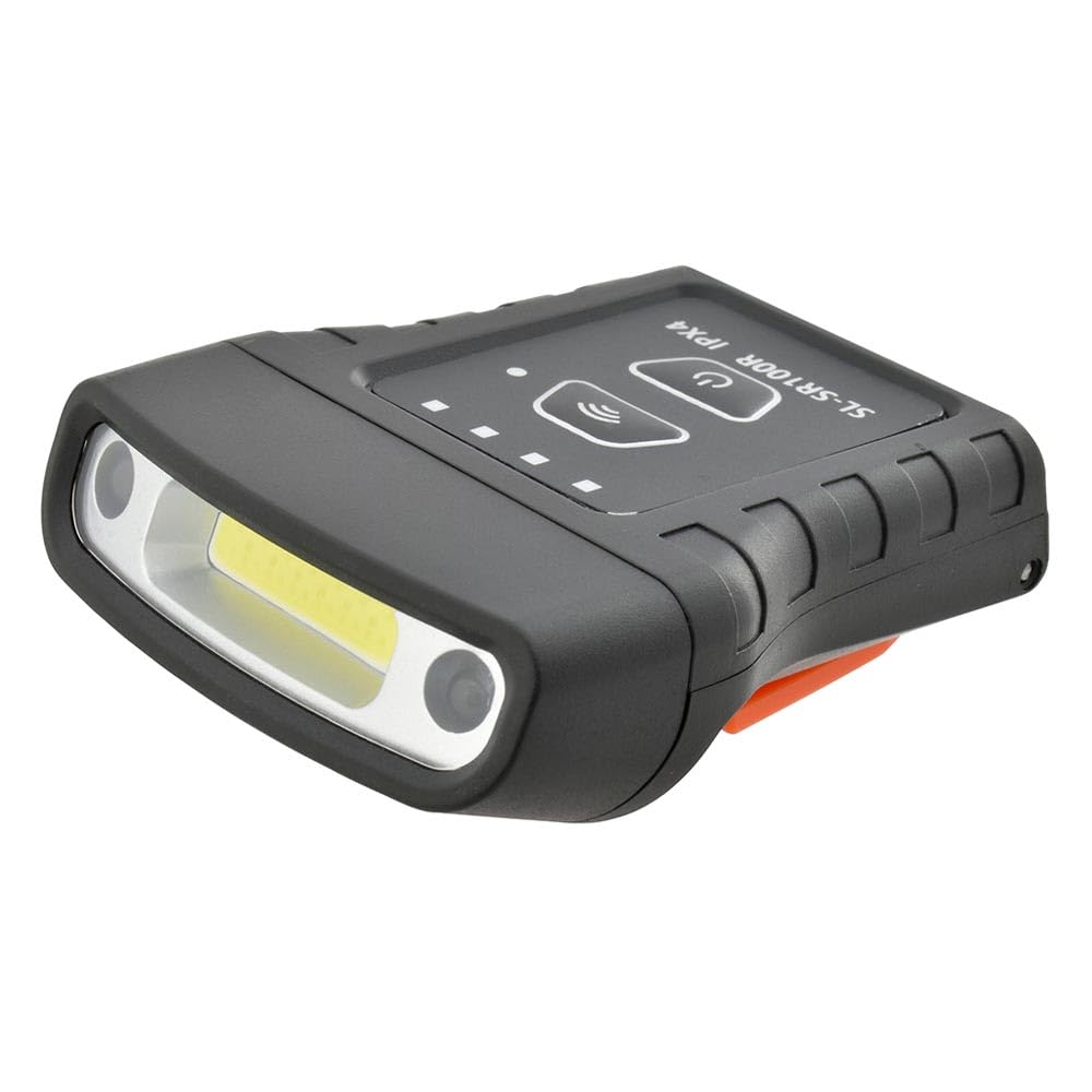OHM LED USB Motion Sensor 100 ANSI Standard IPX4 OHM Electric SL-SR100R-K 08-1399 Headlight, Rechargeable, Switch, Clip-on, Lumens, Compliant,