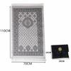 Four Seasons Elastic Thread Prayer Mat with Retro Pattern