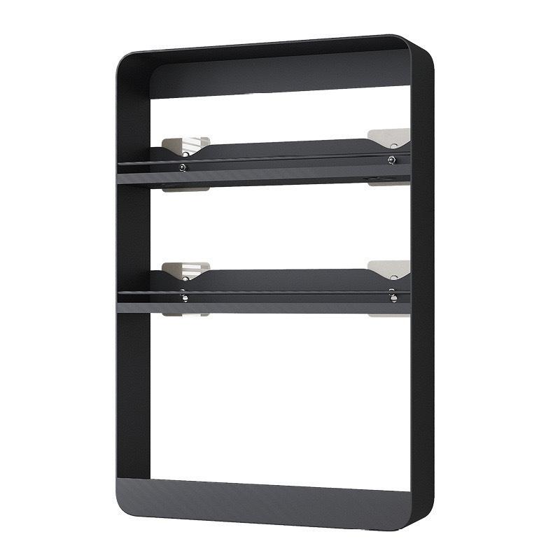 Seasoning Storage Rack Wall Mounted Kitchen Non Perforated Multi-layer Household Seasoning Bottle Storage Rack Bathroom  Shelf