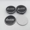 4 pièces 56 mm 60 mm 75 mm Logo Lorinser Emblème de voiture Cache-moyeu de roue Autocollant de capuchon central Accessoires de style