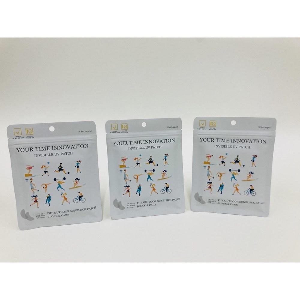 Your Time Innovation Patch Transparent Solaire Bloquant les UV Patch Bloquant les UV Patch de Golf, 20 pièces