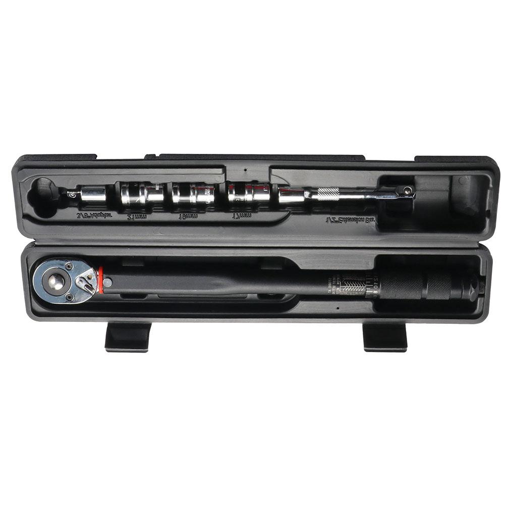For Professional Mechanics 1 2 Drive Wrench Torque Adjustment Mechanical Tools 20-230N.m Torque Range Reversible Ratchet Head