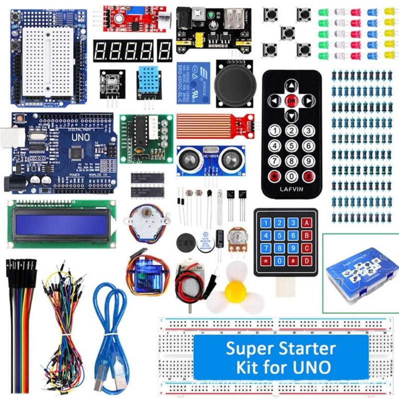 Super Starter Set including 1602 IIC Test Board Jumper Wire Set for Improved Development Board Tutorial