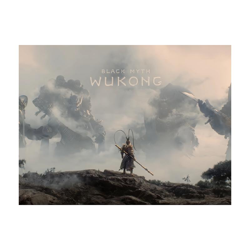 Neues Black Myth Wukong Spiel Wandteppich dekoratives Gemälde HD Wandmalerei Heimhintergrundbild Wandtuch Hängetuch
