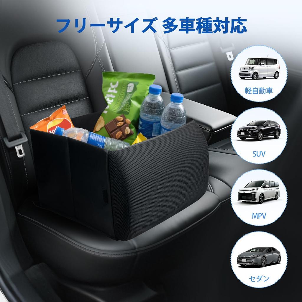 CARTIST Beifahrersitzbox Lendenstütze Autoaufbewahrung Groß Lendenwirbel mit Kompakt Verhindert Kompatibel mit mehreren Fahrzeugen und Enthält Japanische Anleitung