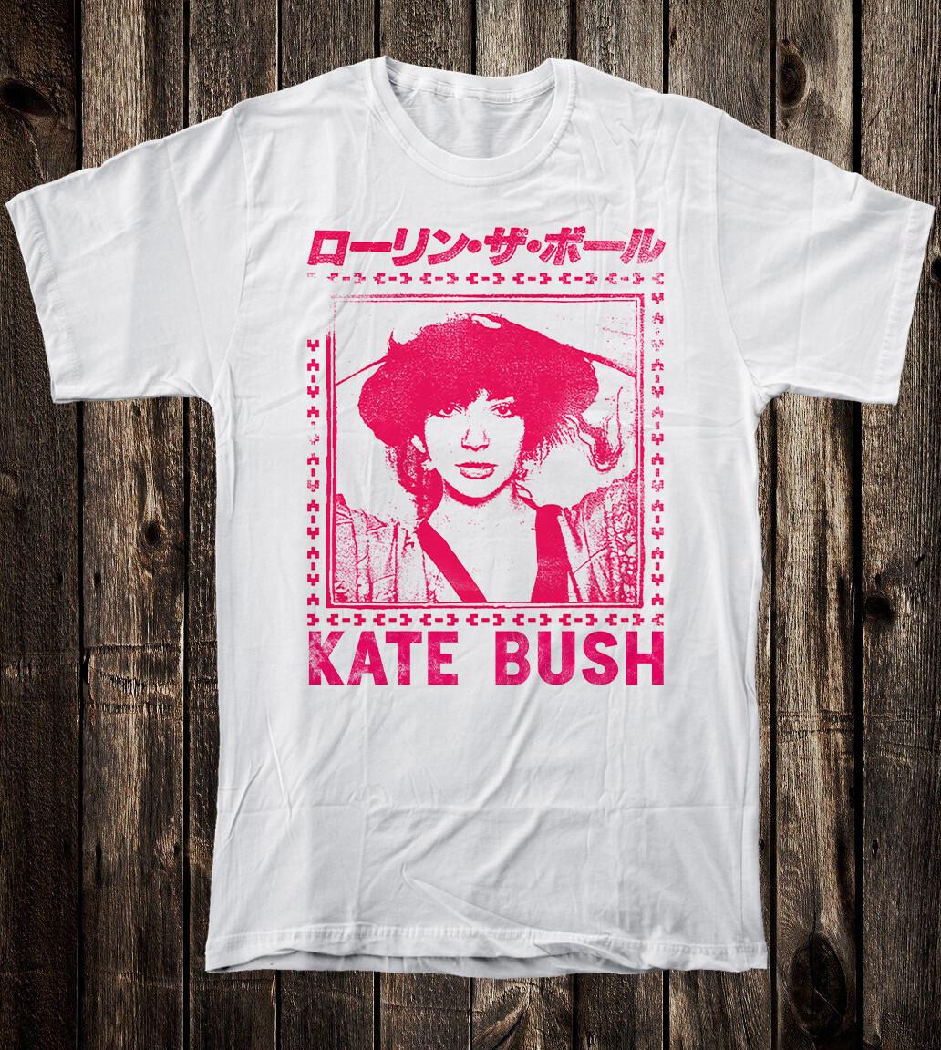 Retro Tee T Shirt 100% Cotton 80 s Style Music Nostalgia Tour Kate Bush S