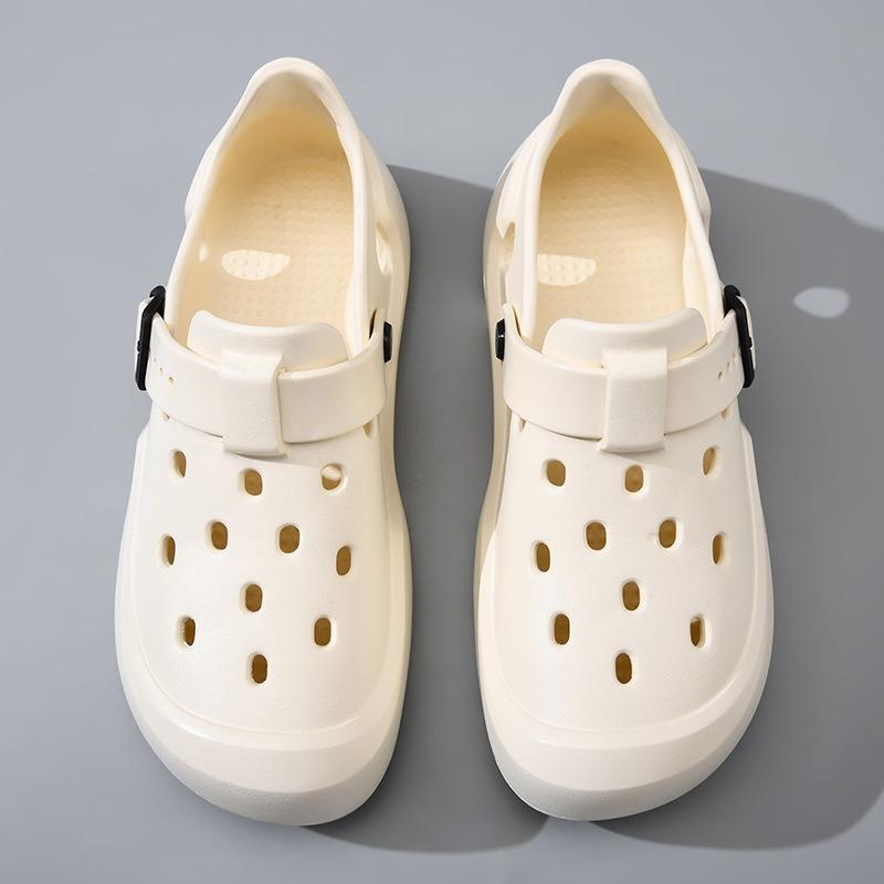 Wading Shoes Summer New Heightening Non-slip Hole Shoes Women Wear EVA Outdoor Sports Shoes Hiking Shoes