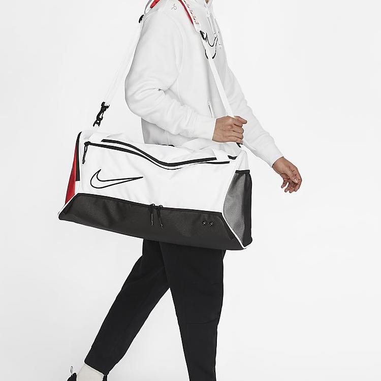Nike Elite Sports Travel Basketballtasche Unisex Taschen Weiß BA6163-100