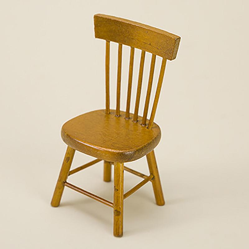Décoration de maison de poupée mini table ronde et ensemble de chaises meubles scène modèle accessoires photo