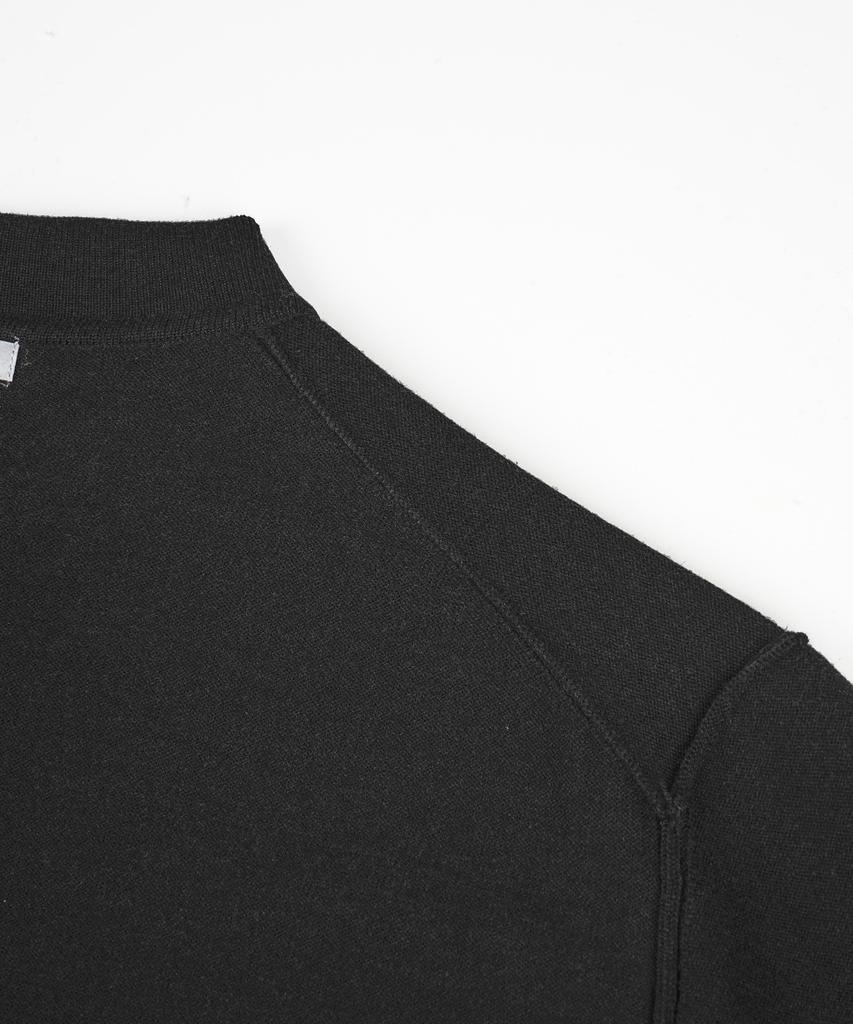 Birbante Soft Washable Collared Cardigan - Black