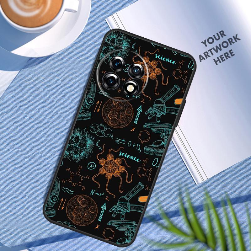 

Vintage Chemistry Laboratory Case For OnePlus Nord CE 5 3 4 Lite N20 N30 OnePlus 15 13 12 11 8 9 10 Pro 10T 13R 13T Cover OnePlus Nord 4