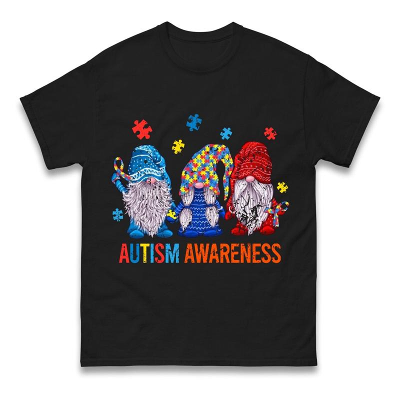 Gnomes Puzzle Autism Awareness T-shirt