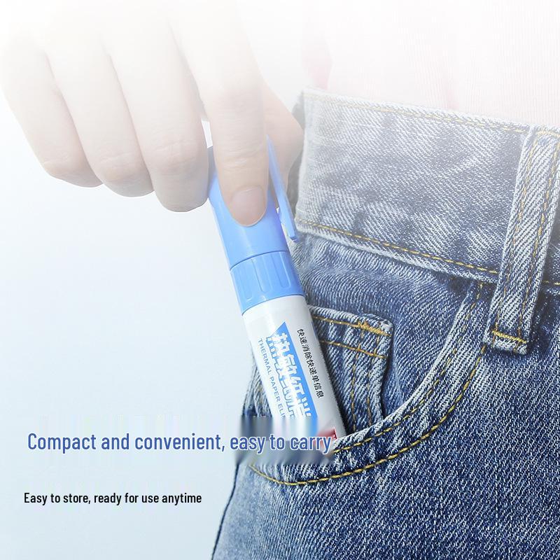 Trace-Free Fast-Drying Privacy Eraser Pen for Thermal Paper