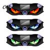 Solar Powered Car Interior Lights Devil Eyes Light for Windshield, Window Warning Sign with Three Smart Modes, Vibration Sensor LED Digital