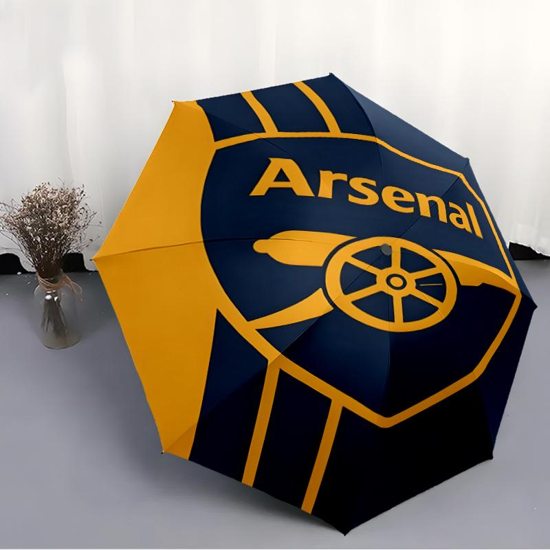 1pc A-Arsenal4 Umbrella, Sun Protection, And UV Shielding. It Has Eight Sturdy Ribs for Outdoor Use And Perfect As a Holiday Gift