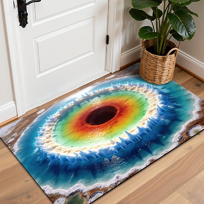 3D Visual Trap Floor Mat, New Bathroom Floor Mat, Entrance Door Mat, Entrance Door Mat, Entrance Door Mat 40*60CM