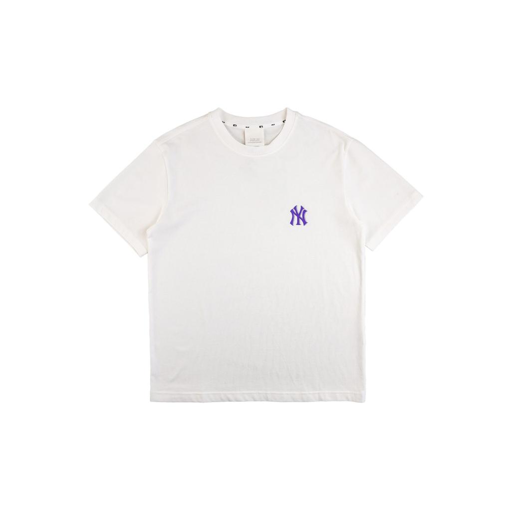 MLB New York Yankees T Shirts Unisex White Crew Neck Moderate Straight Fit 31TS11131-50W